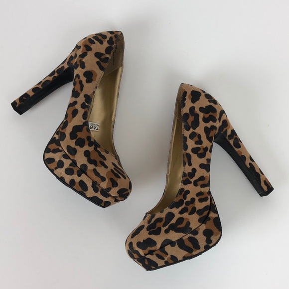 Mossimo Shoes - Mossimo animal print platform heels